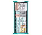 WhiteCoat Clipboard® Trifold - Teal Nursing Edition