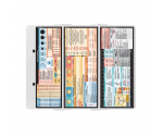 WhiteCoat Clipboard® Trifold - White Nursing Edition