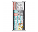 WhiteCoat Clipboard® Trifold - White Nursing Edition