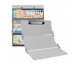 WhiteCoat Clipboard® Trifold - White Nursing Edition