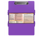 WhiteCoat Clipboard® Trifold - Lilac Occupational Therapy Edition