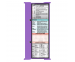 WhiteCoat Clipboard® Trifold - Lilac Occupational Therapy Edition