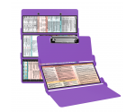 WhiteCoat Clipboard® Trifold - Lilac Occupational Therapy Edition