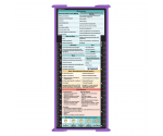 WhiteCoat Clipboard® Trifold - Lilac Occupational Therapy Edition