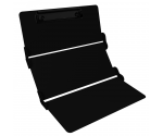 WhiteCoat Clipboard® Trifold - Blackout Respiratory Therapy Edition
