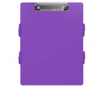 WhiteCoat Clipboard® Trifold - Lilac Respiratory Therapy Edition