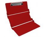 WhiteCoat Clipboard® Trifold - Red Respiratory Therapy Edition