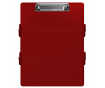 WhiteCoat Clipboard® Trifold - Red Respiratory Therapy Edition