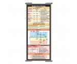 WhiteCoat Clipboard® Trifold - Silver Respiratory Therapy Edition