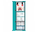 WhiteCoat Clipboard® Trifold - Teal Respiratory Therapy Edition