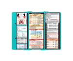 WhiteCoat Clipboard® Trifold - Teal Respiratory Therapy Edition