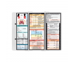 WhiteCoat Clipboard® Trifold - White Respiratory Therapy Edition