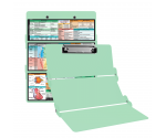 WhiteCoat Clipboard® Trifold - Mint Veterinary Medicine Edition