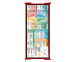 WhiteCoat Clipboard® Trifold - Red Veterinary Medicine Edition
