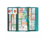 WhiteCoat Clipboard® Trifold - Teal Veterinary Medicine Edition