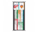 WhiteCoat Clipboard® Trifold - White Veterinary Medicine Edition