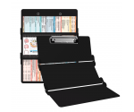WhiteCoat Clipboard® Trifold - Black Medical Edition