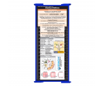 WhiteCoat Clipboard® Trifold - Blue Medical Edition