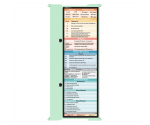 WhiteCoat Clipboard® Trifold - Mint Medical Edition