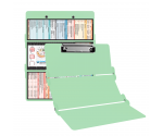 WhiteCoat Clipboard® Trifold - Mint Medical Edition