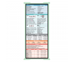 WhiteCoat Clipboard® Trifold - Mint Medical Edition