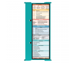 WhiteCoat Clipboard® Trifold - Teal Medical Edition