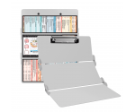 WhiteCoat Clipboard® Trifold - White Medical Edition