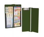 WhiteCoat Clipboard® Vertical - Army Green Primary Care Edition