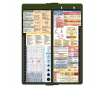 WhiteCoat Clipboard® Vertical - Army Green Primary Care Edition