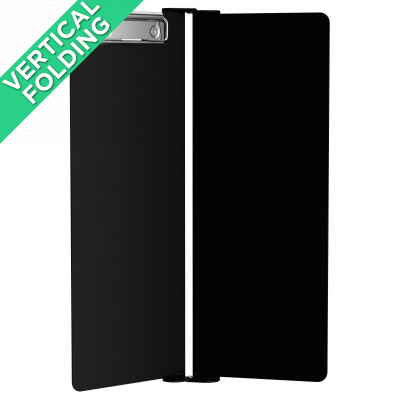 Black Vertical ISO Clipboard - Slightly Damaged