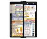 WhiteCoat Clipboard® Vertical - Black EMT Edition