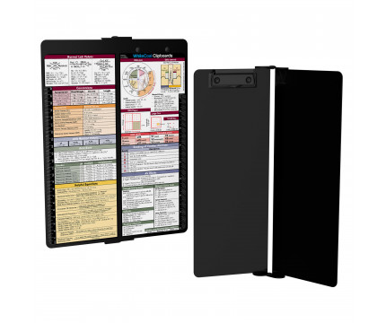 WhiteCoat Clipboard - Vertical - Blackout Medical Edition Slightly Damaged 
