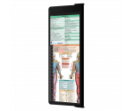 WhiteCoat Clipboard® Vertical - Blackout Occupational Therapy Edition