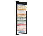 WhiteCoat Clipboard® Vertical - Blackout Pediatric Edition