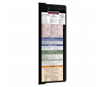 WhiteCoat Clipboard® Vertical - Blackout Pharmacy Edition