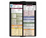 WhiteCoat Clipboard® Vertical - Blackout Pharmacy Edition