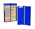 WhiteCoat Clipboard® Vertical - Blue Anesthesia Edition
