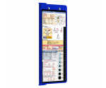 WhiteCoat Clipboard® Vertical - Blue EMT Edition
