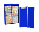 WhiteCoat Clipboard® Vertical - Blue EMT Edition