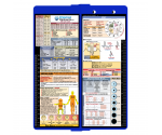 WhiteCoat Clipboard® Vertical - Blue EMT Edition