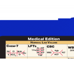 WhiteCoat Clipboard® Vertical - Blue Medical Edition