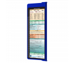 WhiteCoat Clipboard® Vertical - Blue Medical Edition