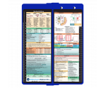 WhiteCoat Clipboard® Vertical - Blue Medical Edition