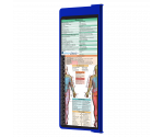 WhiteCoat Clipboard® Vertical - Blue Occupational Therapy Edition