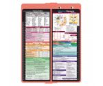 WhiteCoat Clipboard® Vertical - Coral Medical Edition