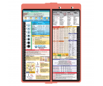 WhiteCoat Clipboard® Vertical - Coral Nursing Edition