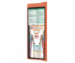 WhiteCoat Clipboard® Vertical - Coral Occupational Therapy Edition