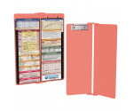 WhiteCoat Clipboard® Vertical - Coral Pediatric Edition