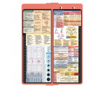 WhiteCoat Clipboard® Vertical - Coral Pediatric Edition