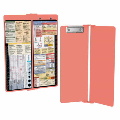 WhiteCoat Clipboard® Vertical - Coral Primary Care Edition